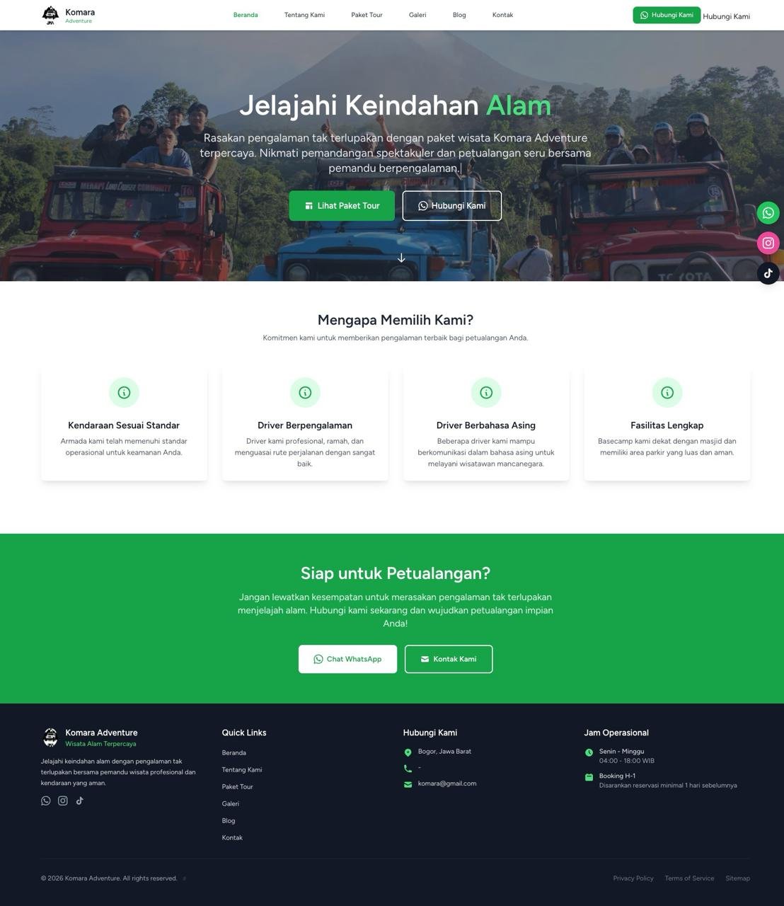 Komara Adventure (Company Profile)