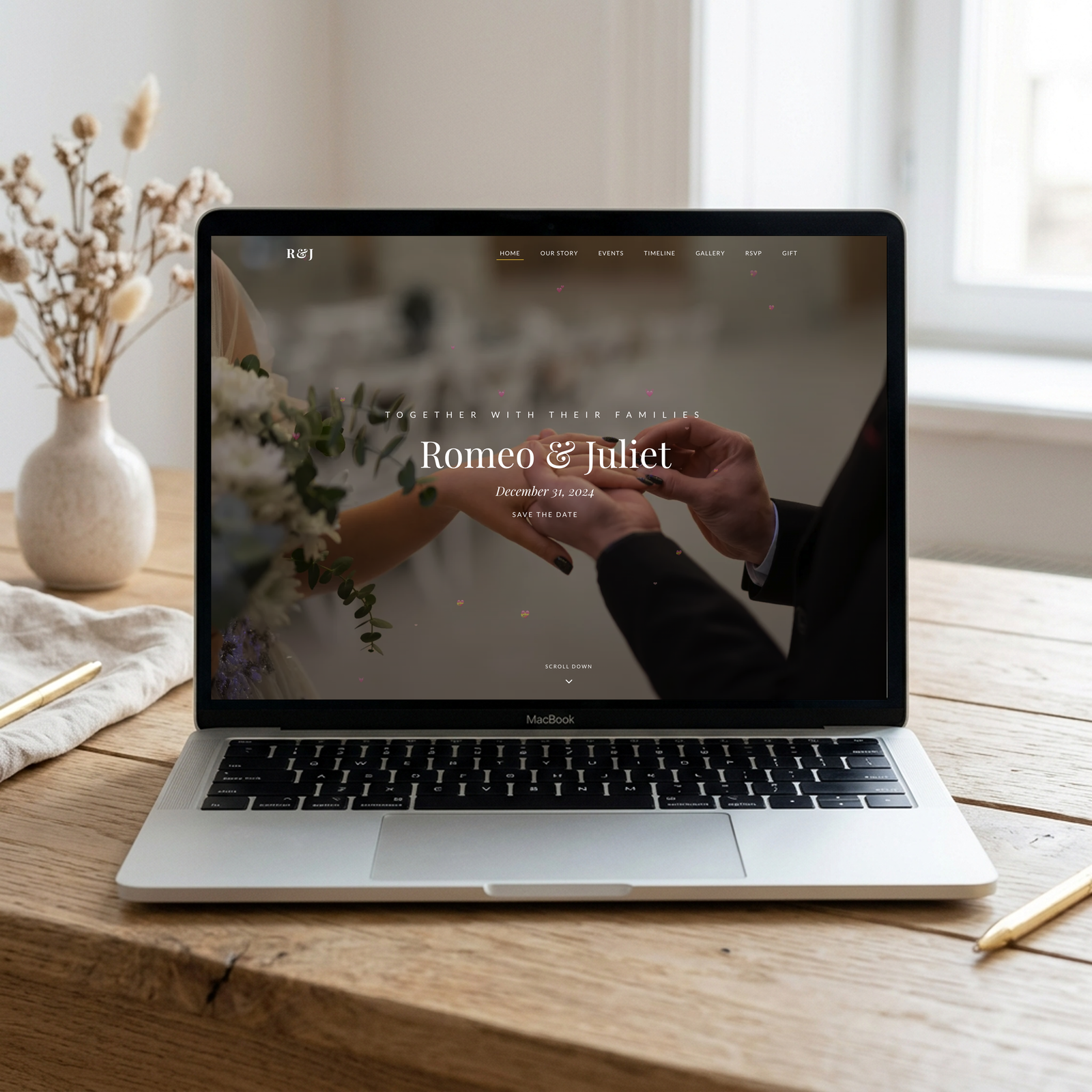 Wedding Invitation - Ethereal Editorial